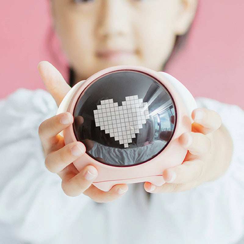 Alarm-Clock Wake-Up-Light Pixel Expression Home-Decoration Digital Electronic Cute Multi-Function - TrendBug