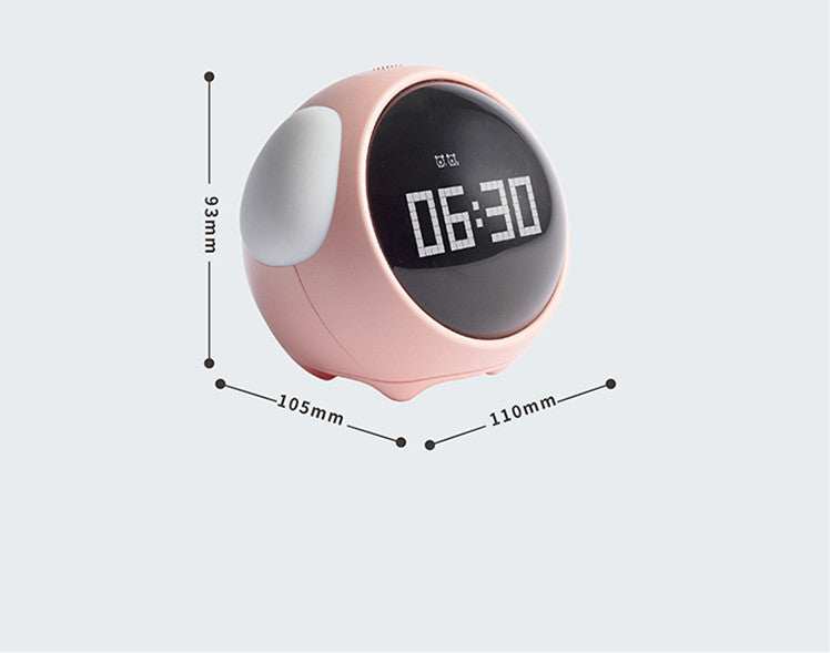 Alarm-Clock Wake-Up-Light Pixel Expression Home-Decoration Digital Electronic Cute Multi-Function - TrendBug