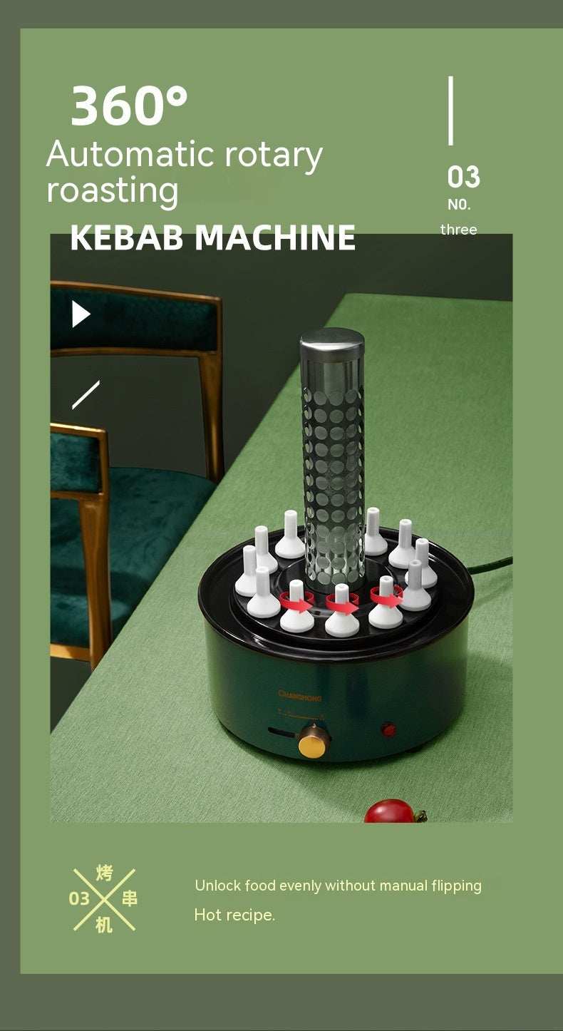 Automatic Multi-function Smoke-free Skewers Machine - TrendBug