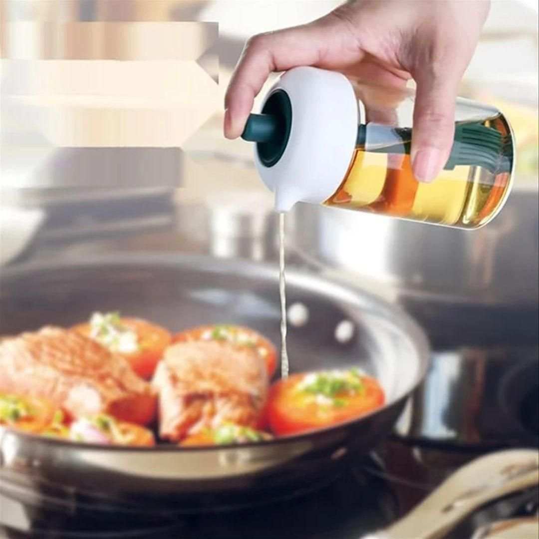 2 In 1 Oil Dispenser 250 ml |Kitchen Essential - TrendBug