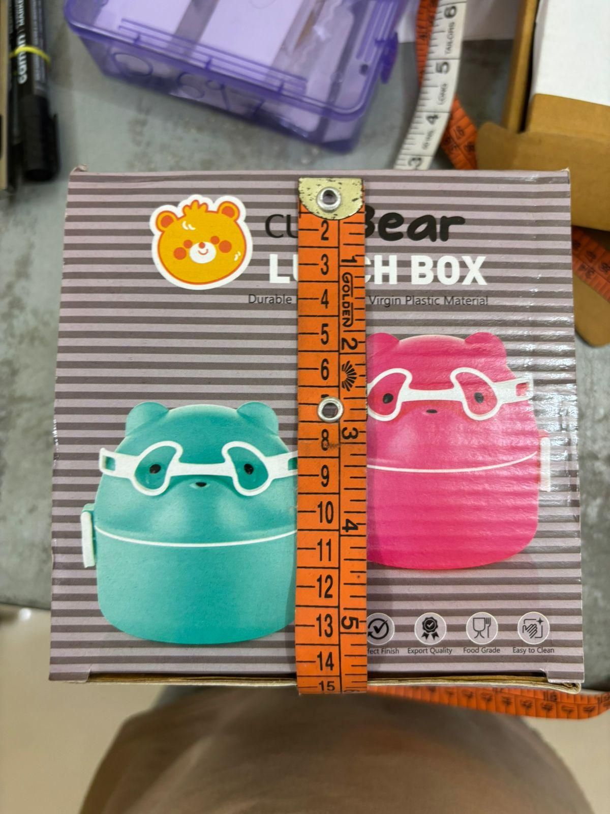 Cute Teddy Bear Lunch Box Thermoware Lunch Box Sets - TrendBug
