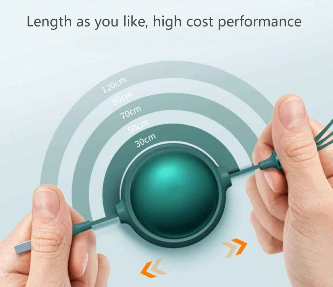 3 in 1 Charging Data Cable