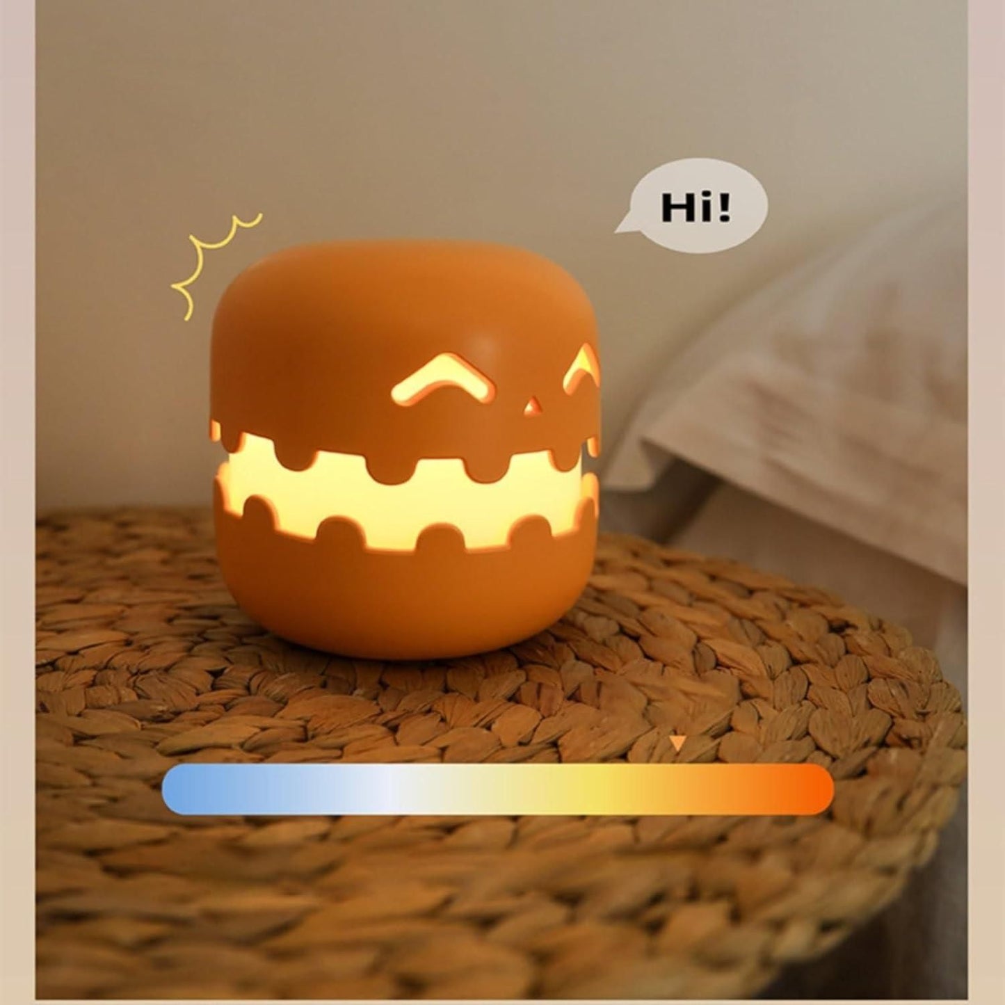 Pumpkin Lamp For Halloween Party Night Lamp - TrendBug