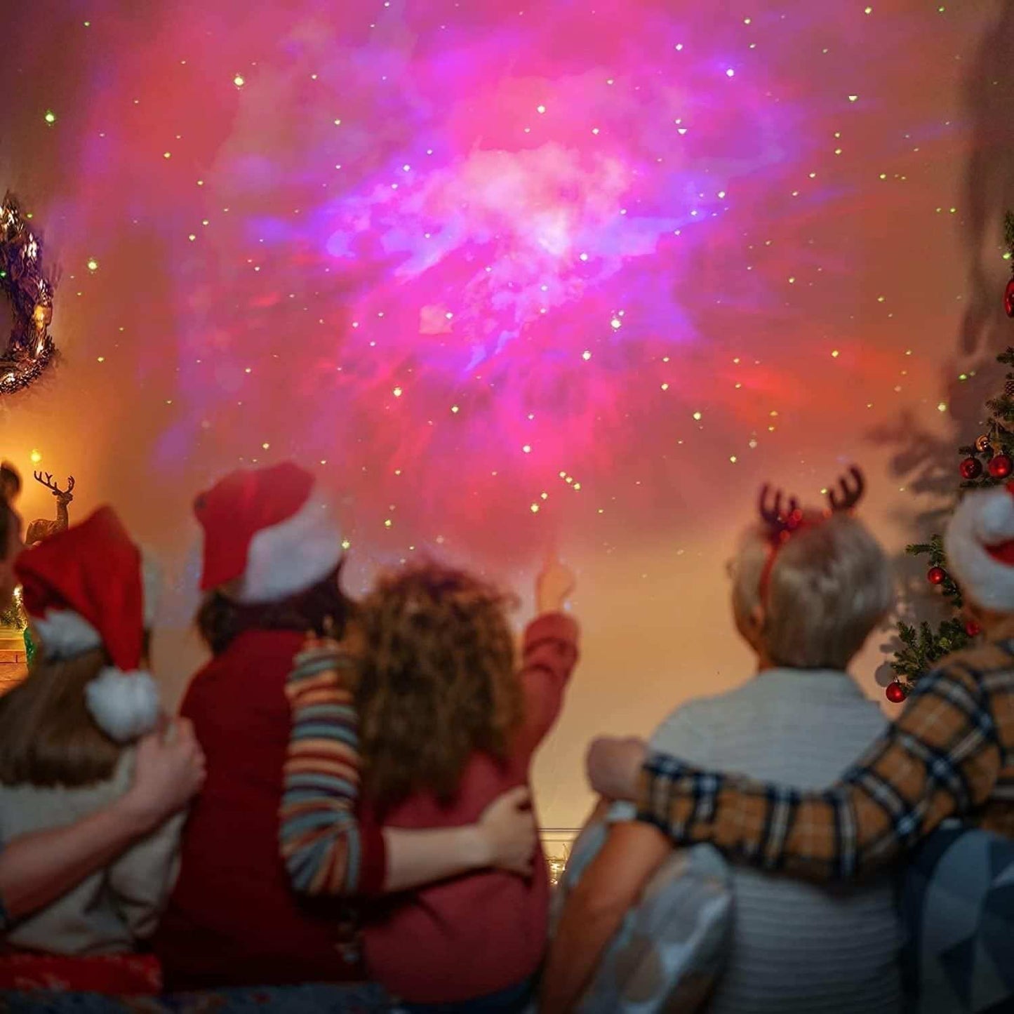 Astronaut Galaxy Projector - 360 Magnetic Head Rotation, Remote Control - TrendBug