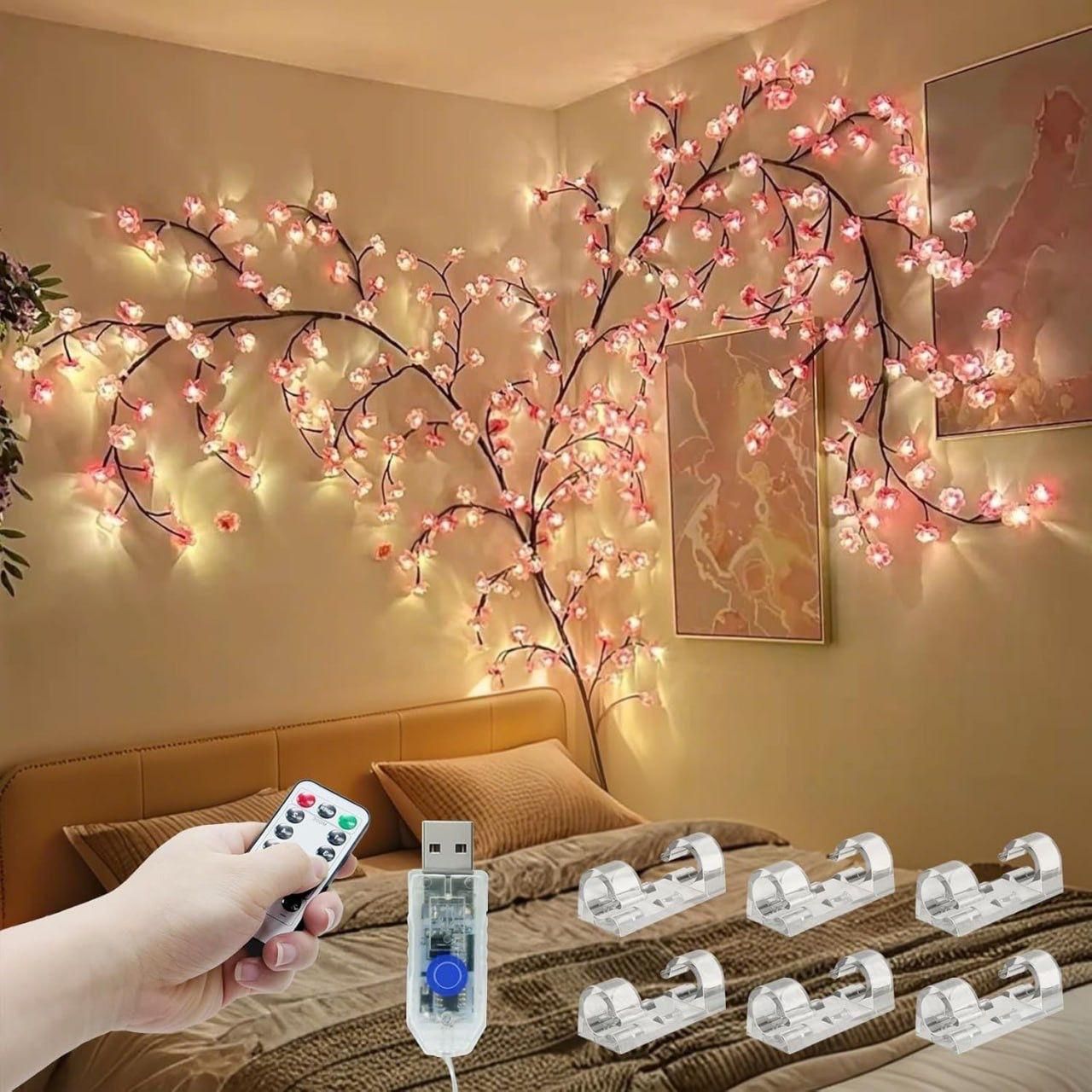 Cherry LED Tree Branch Lights - TrendBug
