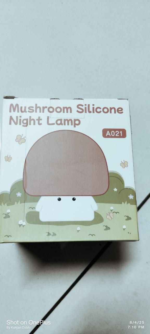 Mushroom Night Silicone Lamp