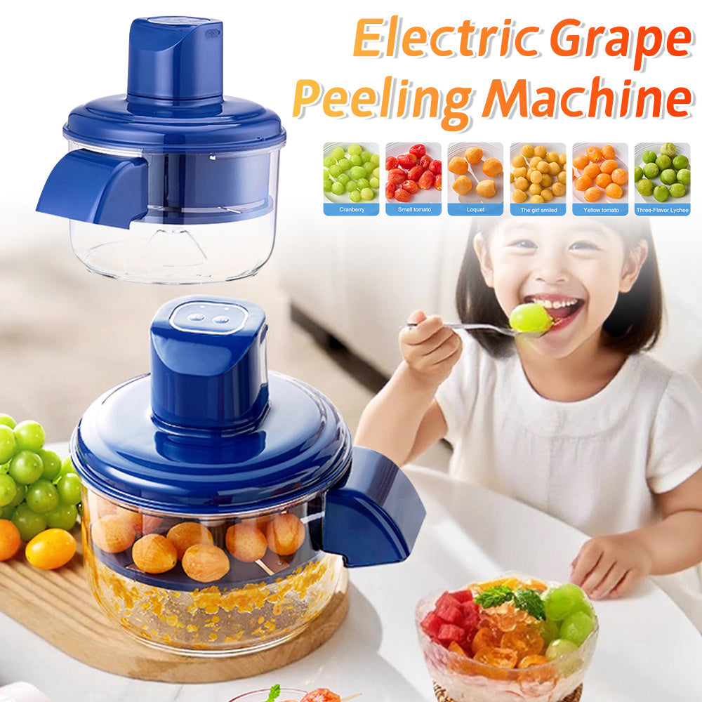 Automatic Electric Grape Peeler Electric Rechargeable Fruit Peeling Machine Hands-Free Skin Remover Home Kitchen Supplies Kitchen Gadgets - TrendBug