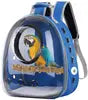 Backpack Bubble Bird Travel Carrier Backpack Bird Carrier with Perch Parrot Travel Lightweight Bird Cage Backpack - TrendBug