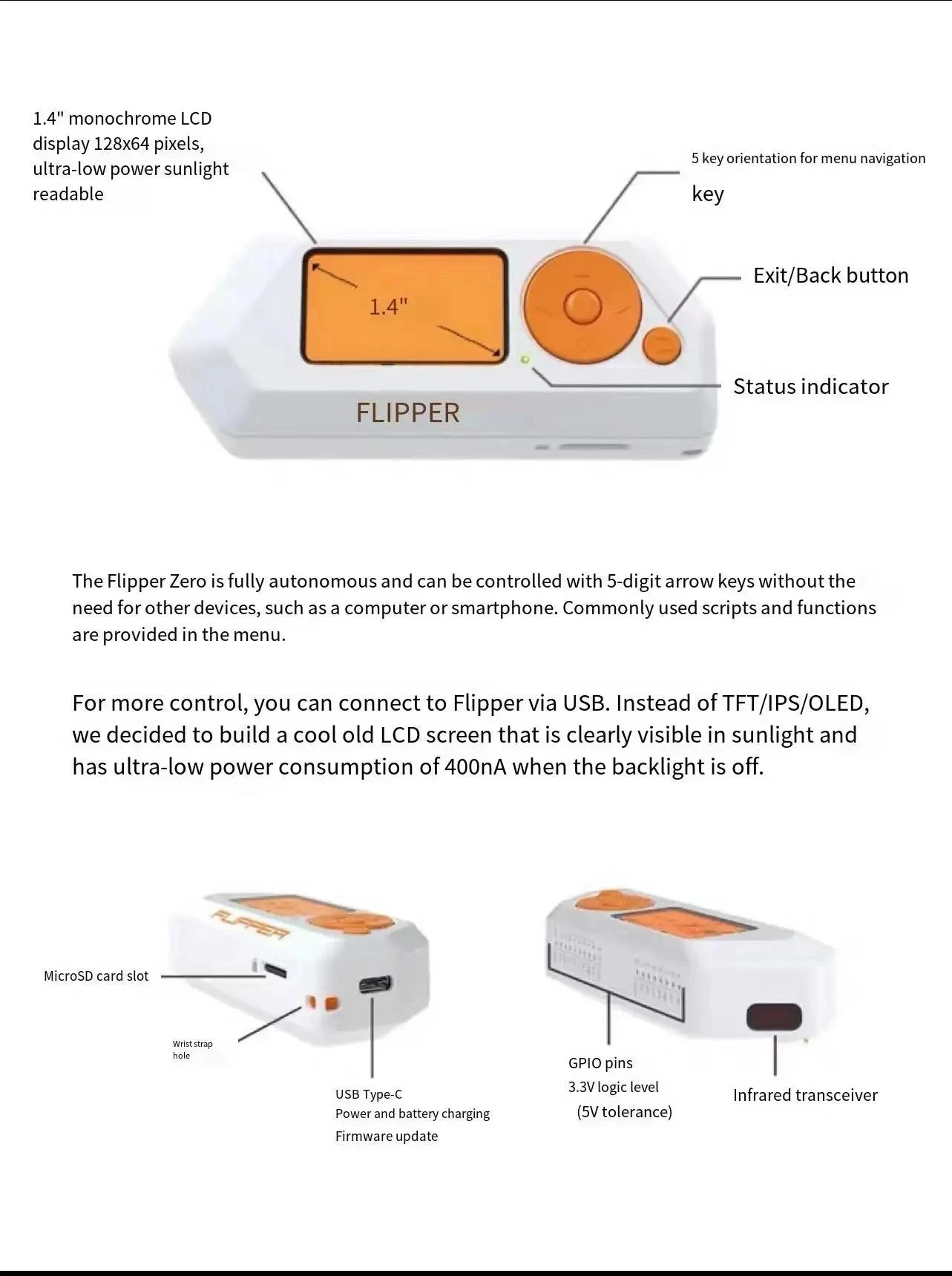 Original Flipper Zero Hacker Electronic Pet Dolphin for Geeks Programming Flipper Rfid  Device Combines Multi Tool  Flipper Zero - TrendBug