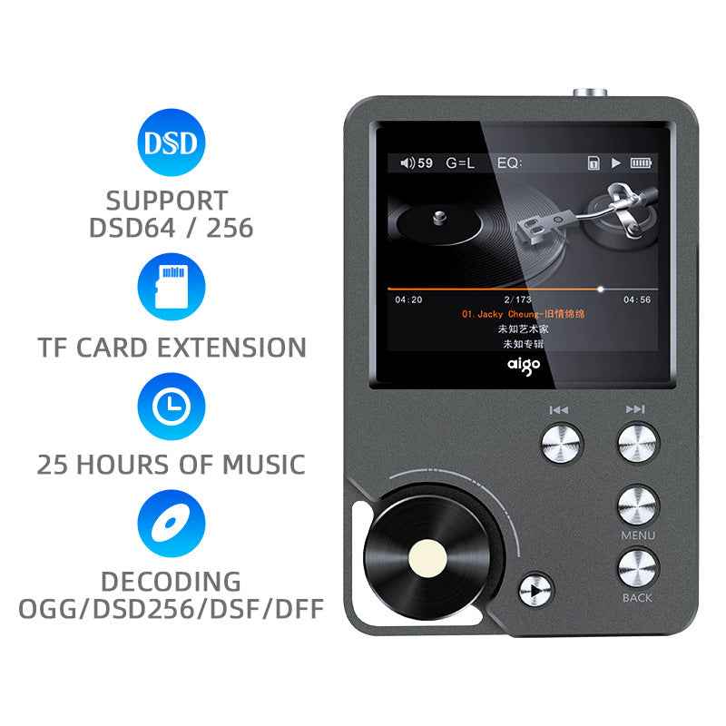 High Quality Lossless MP3 Player/MECHEN-M30/HiFi/with 64GB Memory Card Support Up to 256GB