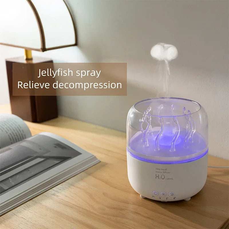 Aromatherapy machine Deep sea elf Air Humidifier Ultrasonic Aromatherapy Diffusers Mist Maker Fragrance Essential Oil Aroma - TrendBug