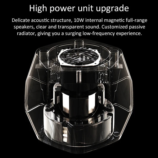 Magnetic Fluid Desktop Speakers - Creative Music Pickup Rhythm Lamp for Friends - TrendBug