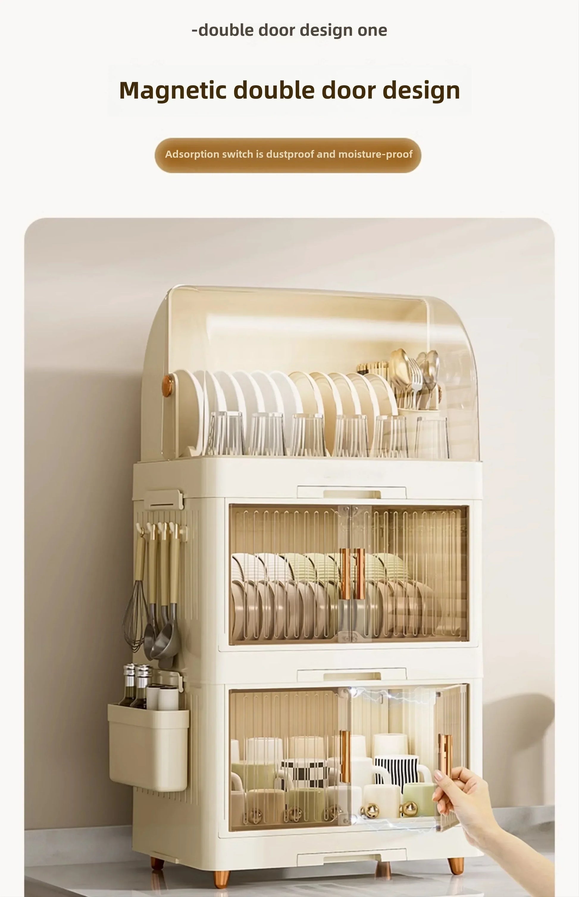 Kitchen Bowl Rack with Lid – Versatile Tableware Storage Box and Dish Drain Rack for Your Kitchen - TrendBug