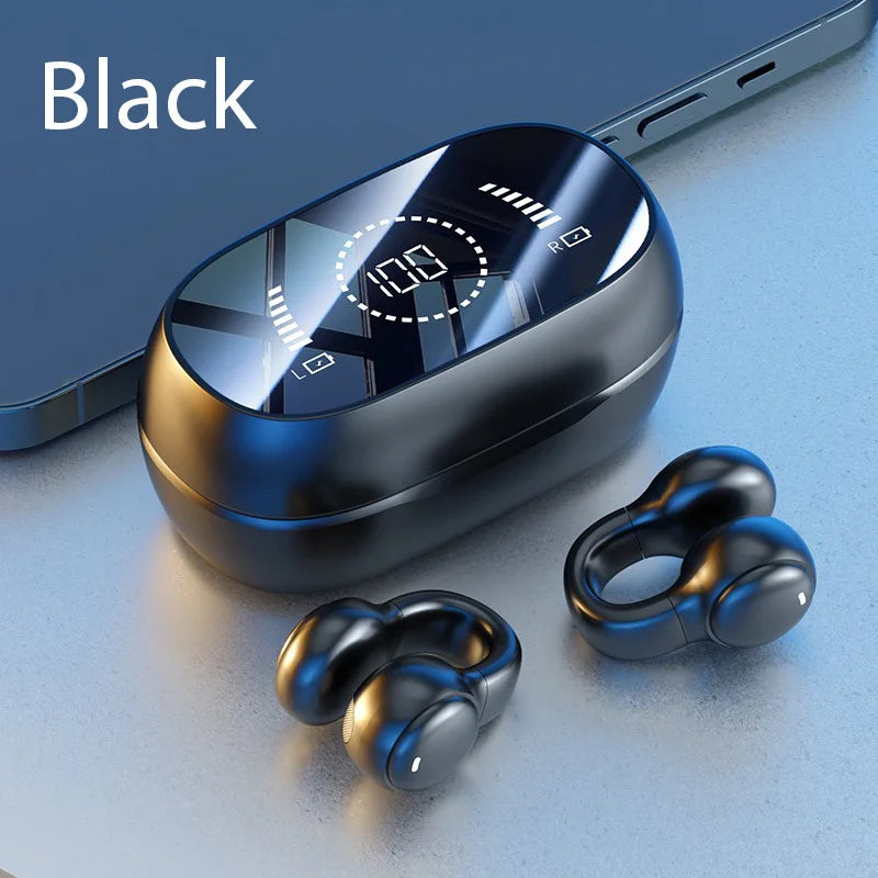 High Quality Bone Conduction Wireless Earphones - Bluetooth Noise Reduction Sports Gaming Earphones for Xiaomi and iPhone - TrendBug