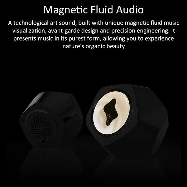 Magnetic Fluid Desktop Speakers - Creative Music Pickup Rhythm Lamp for Friends - TrendBug