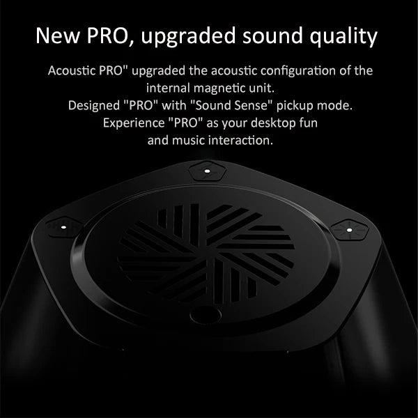 Magnetic Fluid Desktop Speakers - Creative Music Pickup Rhythm Lamp for Friends - TrendBug