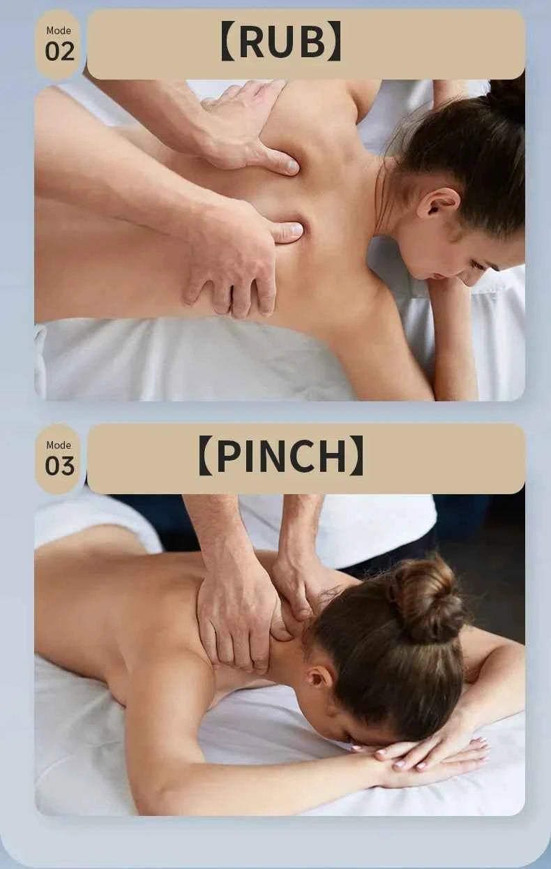Wireless Neck And Back Massager Neck And Shoulder Kneading Massage Shawl Neck Cervical Relaxing Trapezius Massager