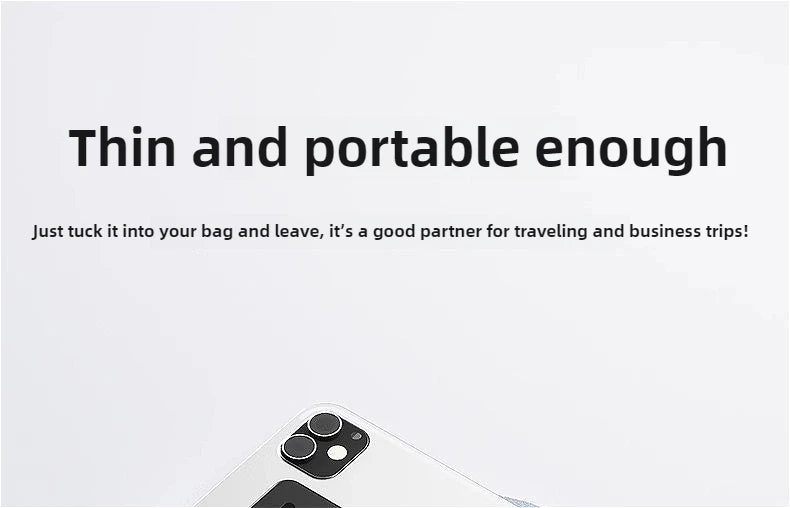 MINGCVIL Mini Foldable Wireless Keyboard - Slim Portable Bluetooth Rechargeable Keyboard for iOS, Windows, Android - TrendBug