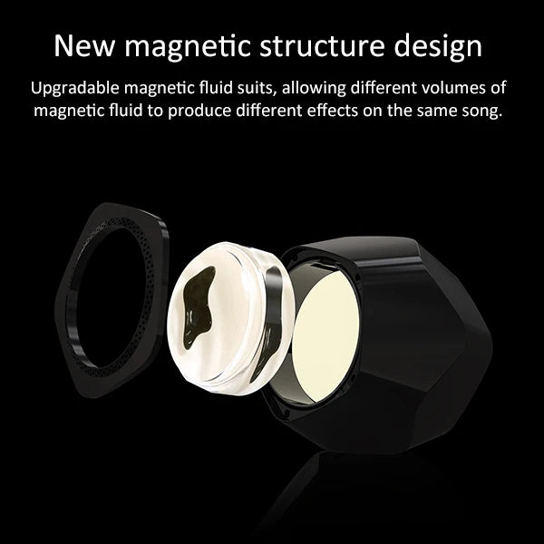 Magnetic Fluid Desktop Speakers - Creative Music Pickup Rhythm Lamp for Friends - TrendBug