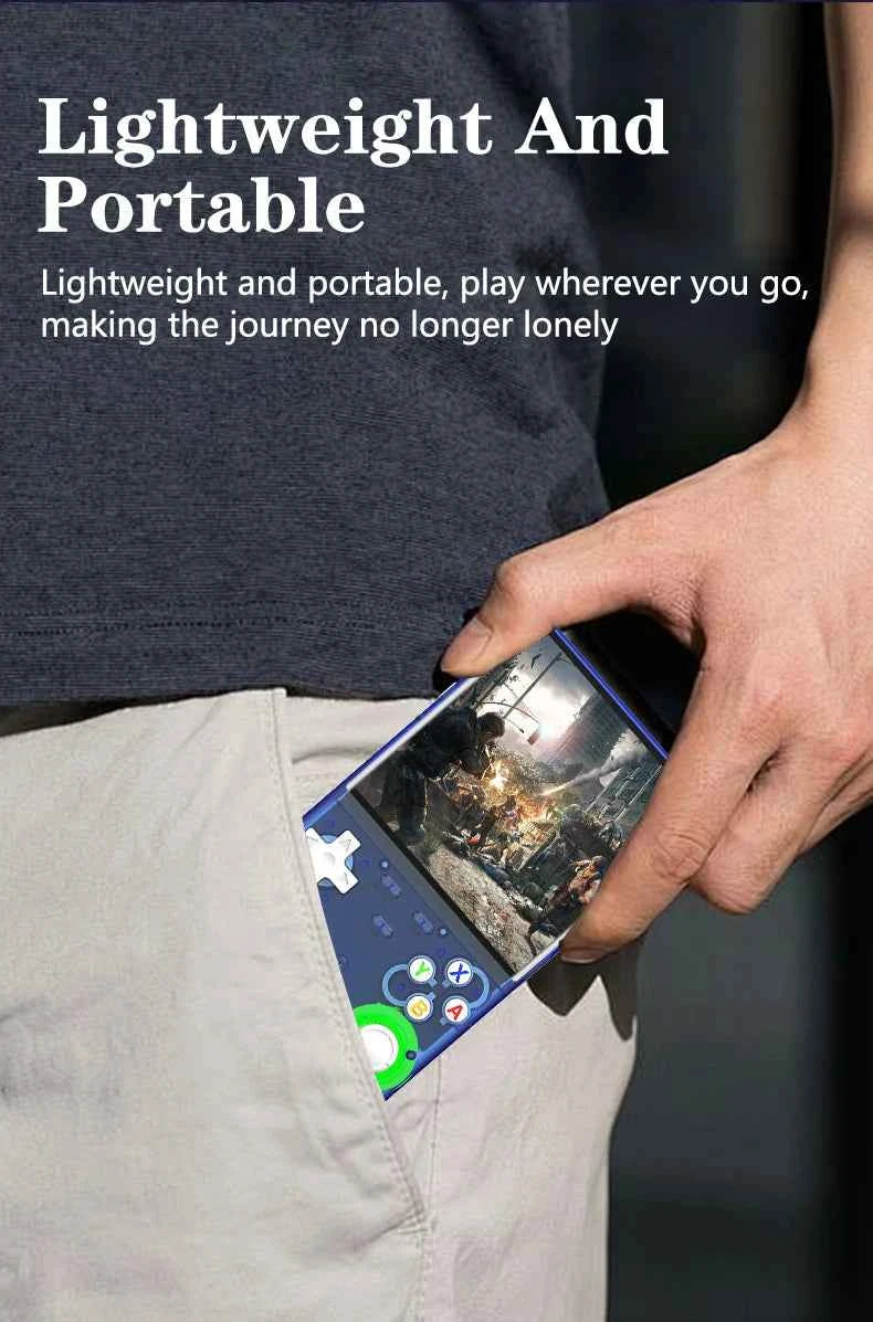 R36 ULTRA 4.0inch IPS Screen Handheld Game Console Open Source Console Retro Pocket Video Player 128G 20000+ Games