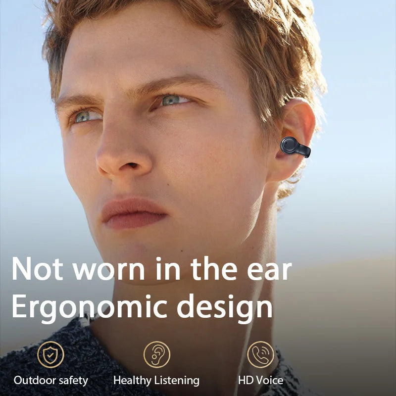 High Quality Bone Conduction Wireless Earphones - Bluetooth Noise Reduction Sports Gaming Earphones for Xiaomi and iPhone - TrendBug