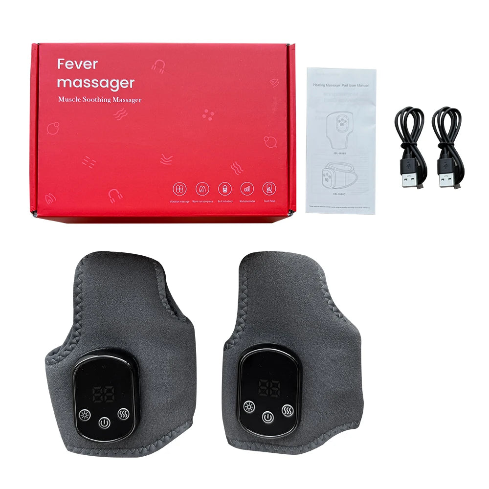 Electric Ankle Massager with Infrared Heat and Vibration Therapy - New Gadgets for Ankle Pain Relief - TrendBug