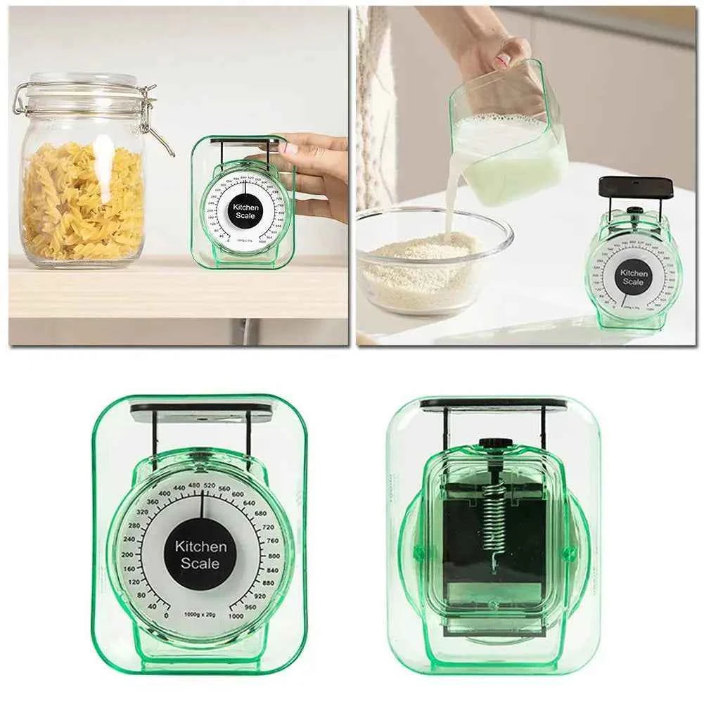Kitchen Scale Restaurant Cooking With Easy Reading Mechanical Tool Spring Kitchen Weighing 1kg Portable Dial Scale Vegetabl