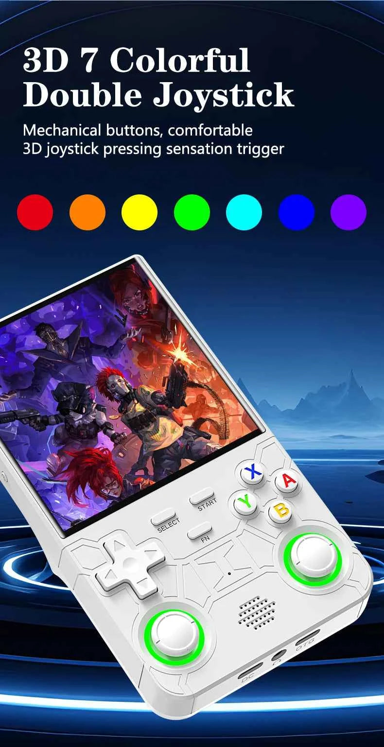 R36 ULTRA 4.0inch IPS Screen Handheld Game Console Open Source Console Retro Pocket Video Player 128G 20000+ Games
