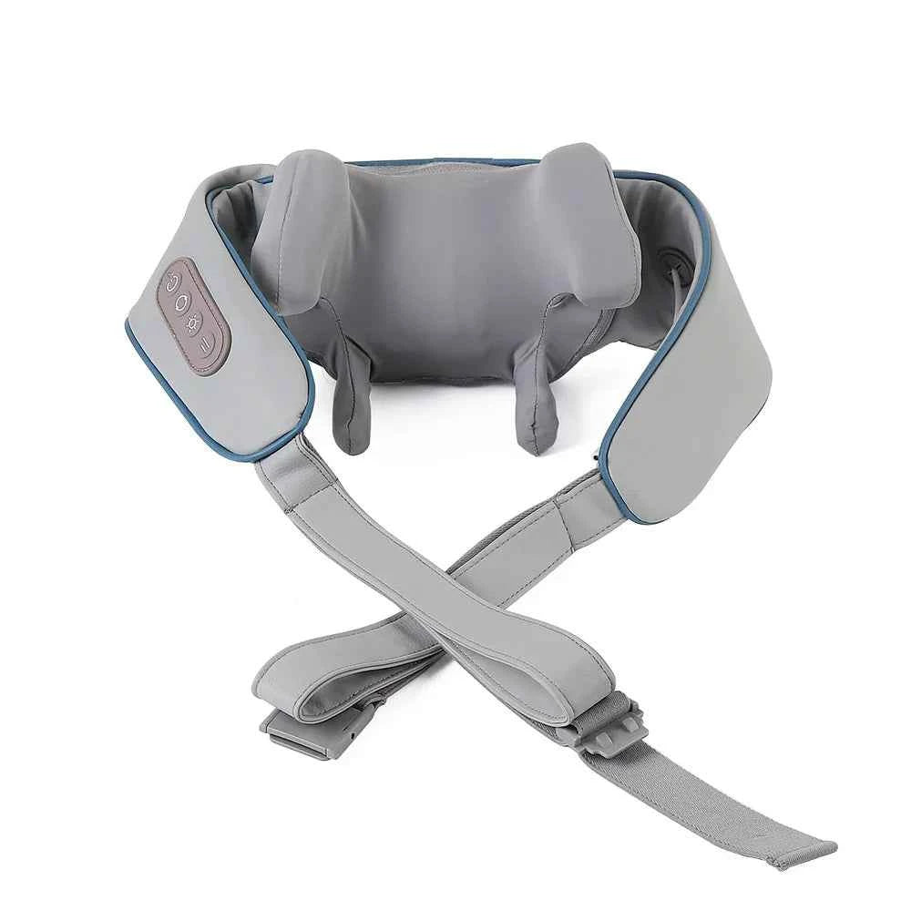 Wireless Neck And Back Massager Neck And Shoulder Kneading Massage Shawl Neck Cervical Relaxing Trapezius Massager