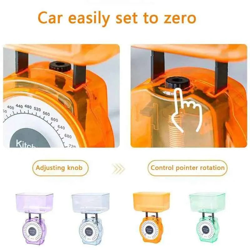 Kitchen Scale Restaurant Cooking With Easy Reading Mechanical Tool Spring Kitchen Weighing 1kg Portable Dial Scale Vegetabl