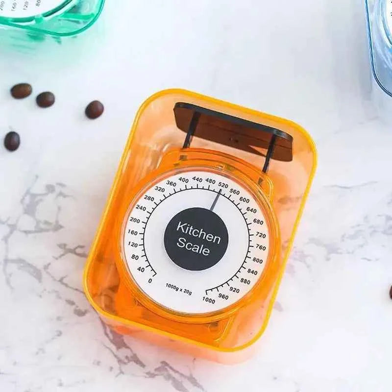Kitchen Scale Restaurant Cooking With Easy Reading Mechanical Tool Spring Kitchen Weighing 1kg Portable Dial Scale Vegetabl