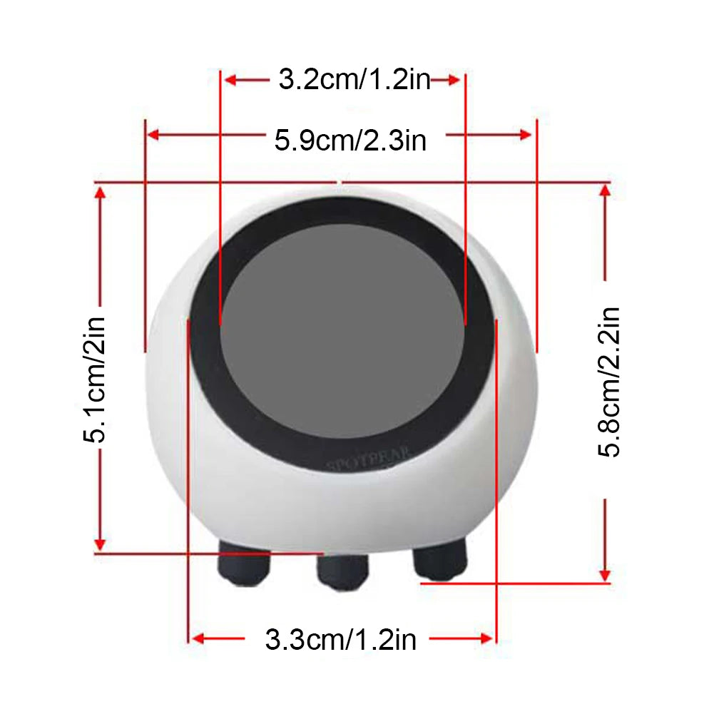 Smart Desktop Robot Multi-Function ESP32-S3 Development Board LCD Display Mini Robot Tabletop Ornaments for Home Office
