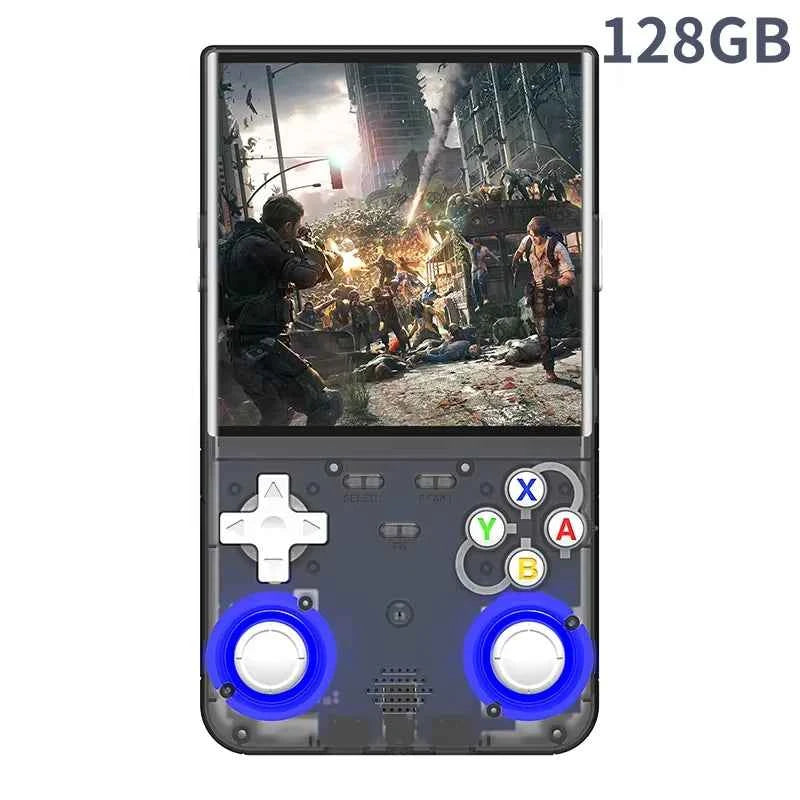 R36 ULTRA 4.0inch IPS Screen Handheld Game Console Open Source Console Retro Pocket Video Player 128G 20000+ Games