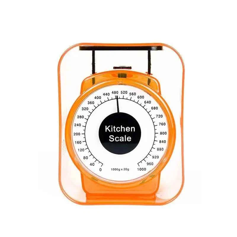 Kitchen Scale Restaurant Cooking With Easy Reading Mechanical Tool Spring Kitchen Weighing 1kg Portable Dial Scale Vegetabl