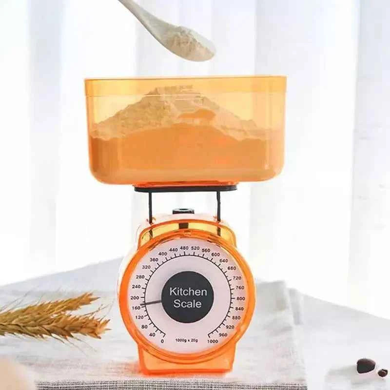 Kitchen Scale Restaurant Cooking With Easy Reading Mechanical Tool Spring Kitchen Weighing 1kg Portable Dial Scale Vegetabl