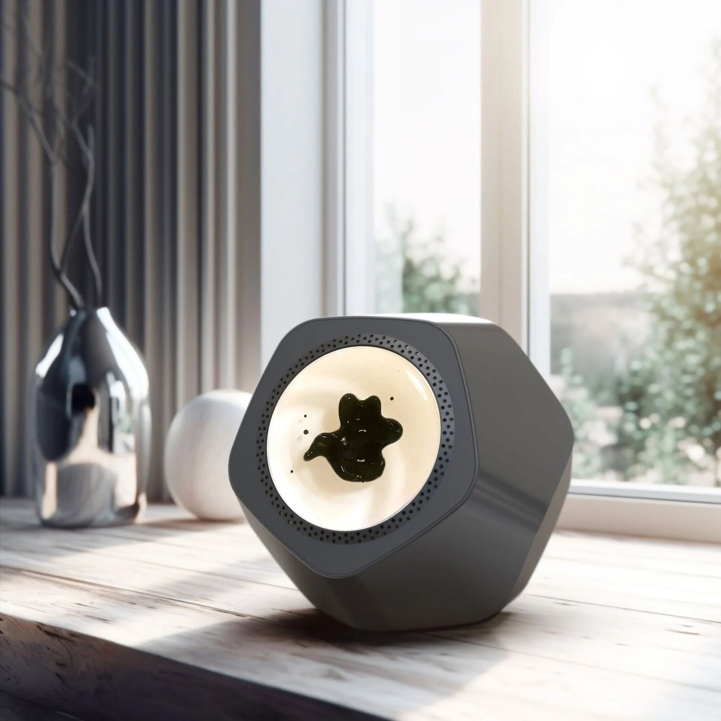 Magnetic Fluid Desktop Speakers - Creative Music Pickup Rhythm Lamp for Friends - TrendBug