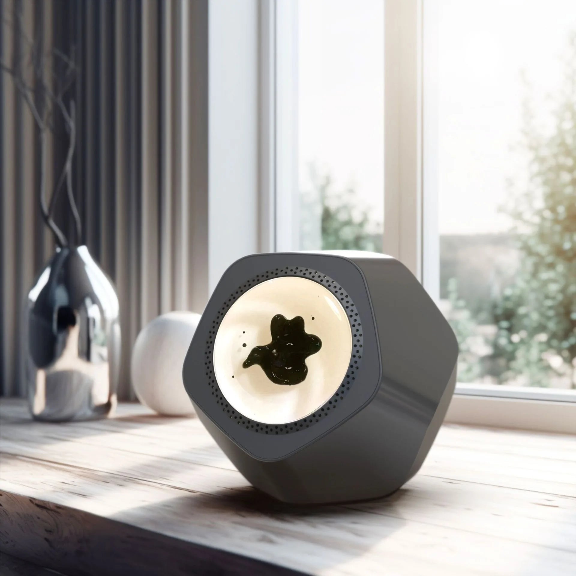 Magnetic Fluid Desktop Speakers - Creative Music Pickup Rhythm Lamp for Friends - TrendBug