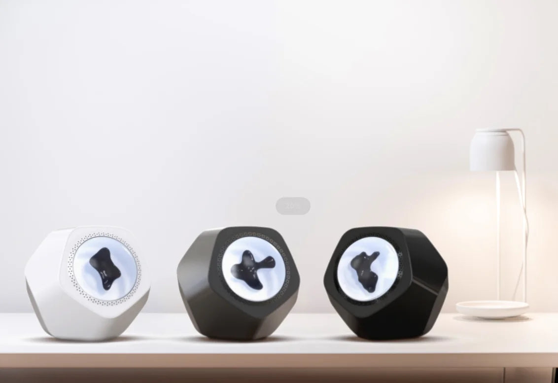 Magnetic Fluid Desktop Speakers - Creative Music Pickup Rhythm Lamp for Friends - TrendBug