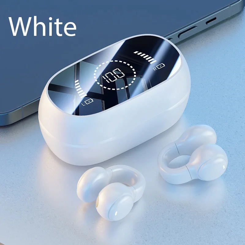 High Quality Bone Conduction Wireless Earphones - Bluetooth Noise Reduction Sports Gaming Earphones for Xiaomi and iPhone - TrendBug