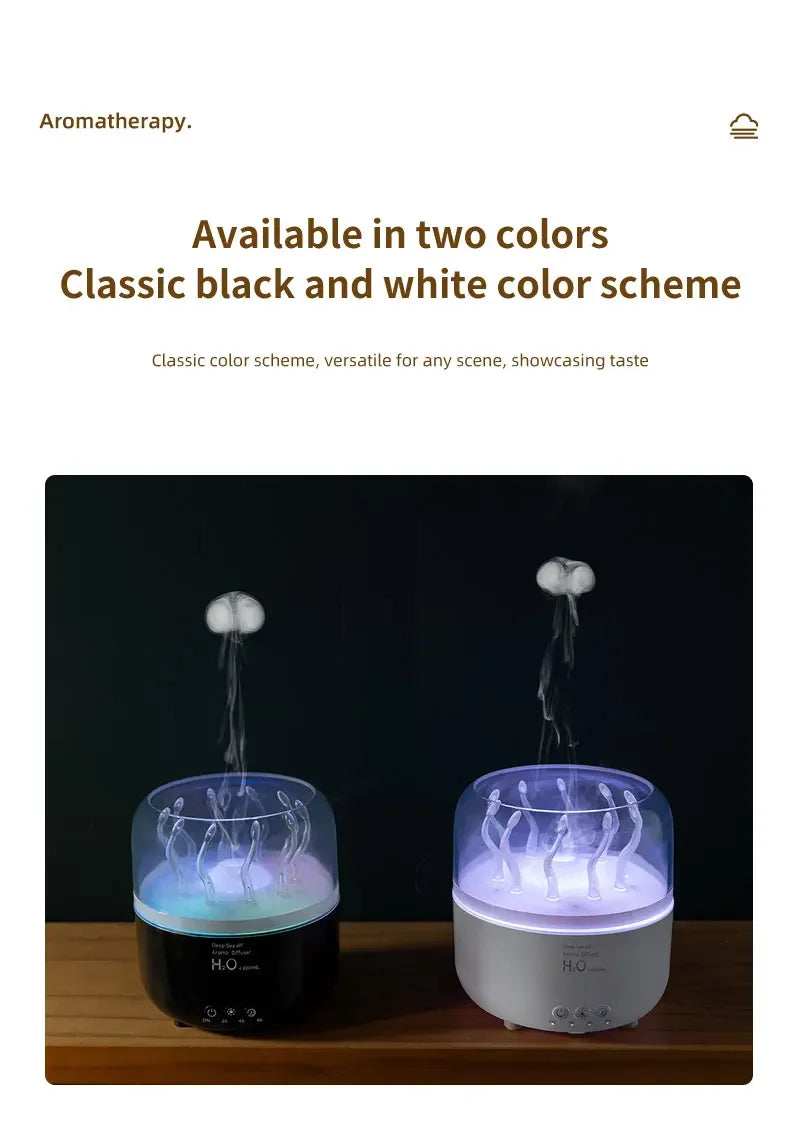 Aromatherapy machine Deep sea elf Air Humidifier Ultrasonic Aromatherapy Diffusers Mist Maker Fragrance Essential Oil Aroma - TrendBug