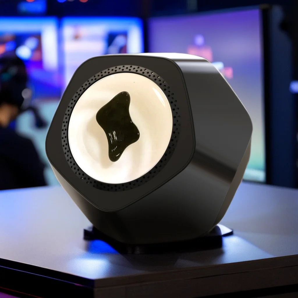 Magnetic Fluid Desktop Speakers - Creative Music Pickup Rhythm Lamp for Friends - TrendBug