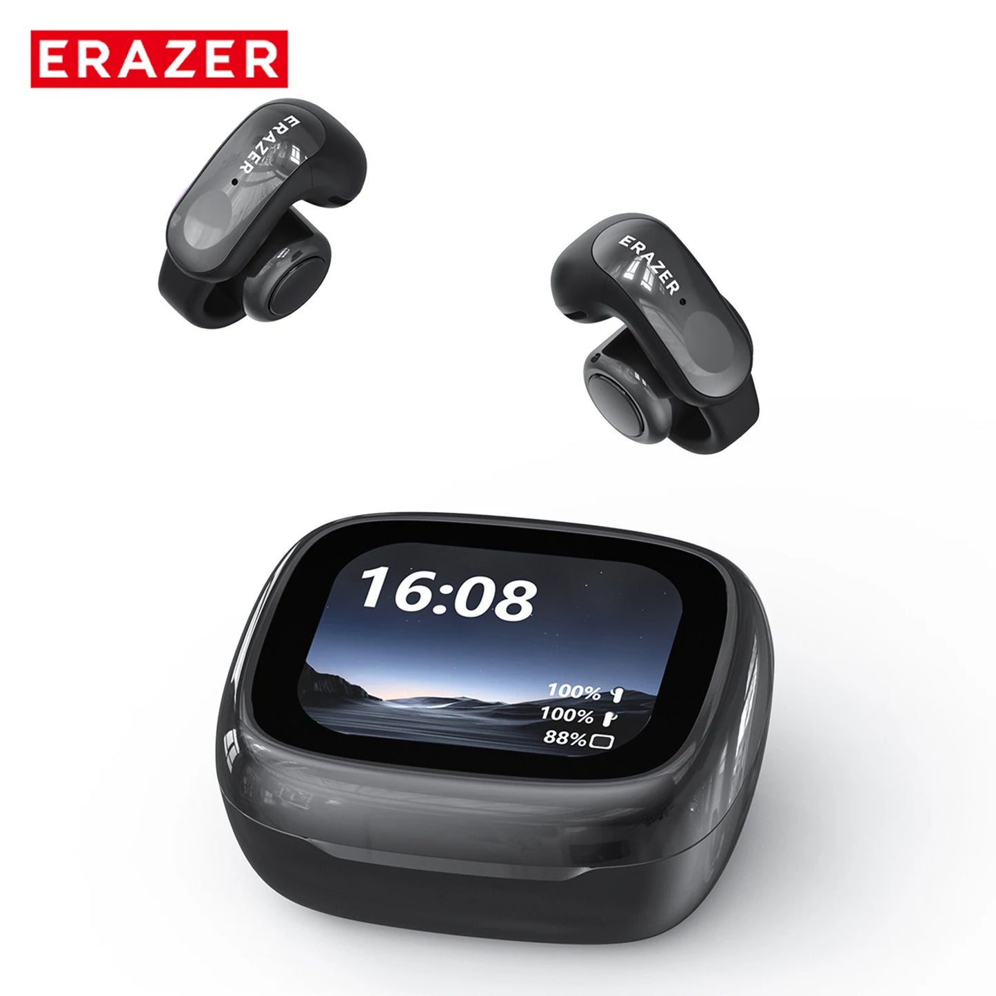 ERAZER XF28 Bluetooth V6.0 Open-ear True Wireless EarbudsTranslation Earphones Office Travel,ASMR Headset APP - TrendBug