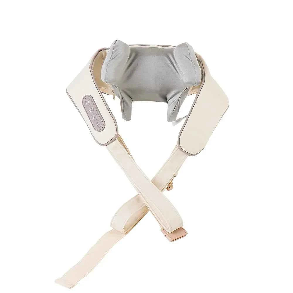 Wireless Neck And Back Massager Neck And Shoulder Kneading Massage Shawl Neck Cervical Relaxing Trapezius Massager