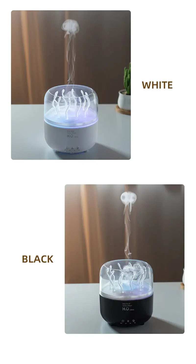 Aromatherapy machine Deep sea elf Air Humidifier Ultrasonic Aromatherapy Diffusers Mist Maker Fragrance Essential Oil Aroma - TrendBug