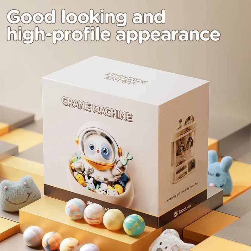 Doll catching machine Children's toy  Girls boy gifts Mini coin game Space themed  Internet hot selling toys