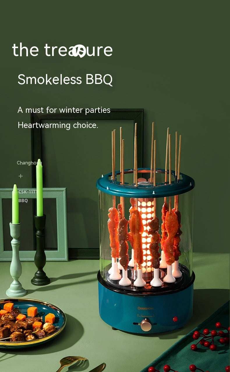 Automatic Multi-function Smoke-free Skewers Machine - TrendBug