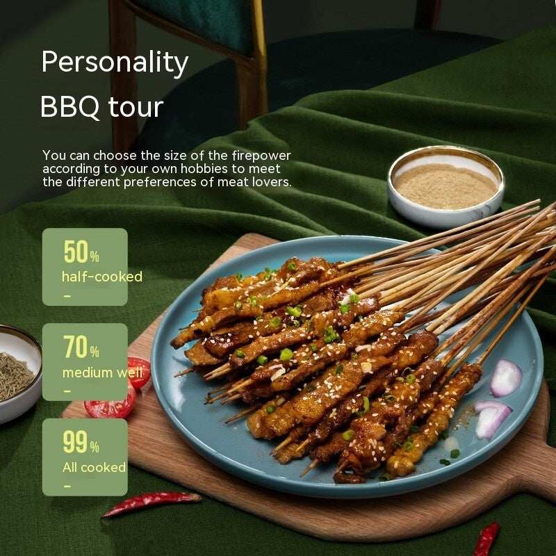 Automatic Multi-function Smoke-free Skewers Machine - TrendBug