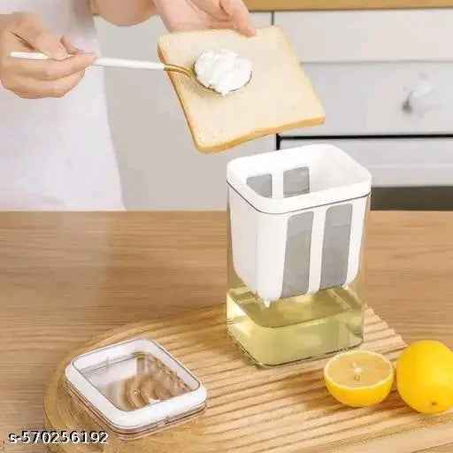 Greek Yogurt&Hung Curd- 1100mlFine Mesh Strainerwith Lid|Multifunctional YogurtFilter| Curd MakerforHome|Perfectfor Homemade Yogurt, Curd,Cheese Maker(Greek Yogurt Maker)