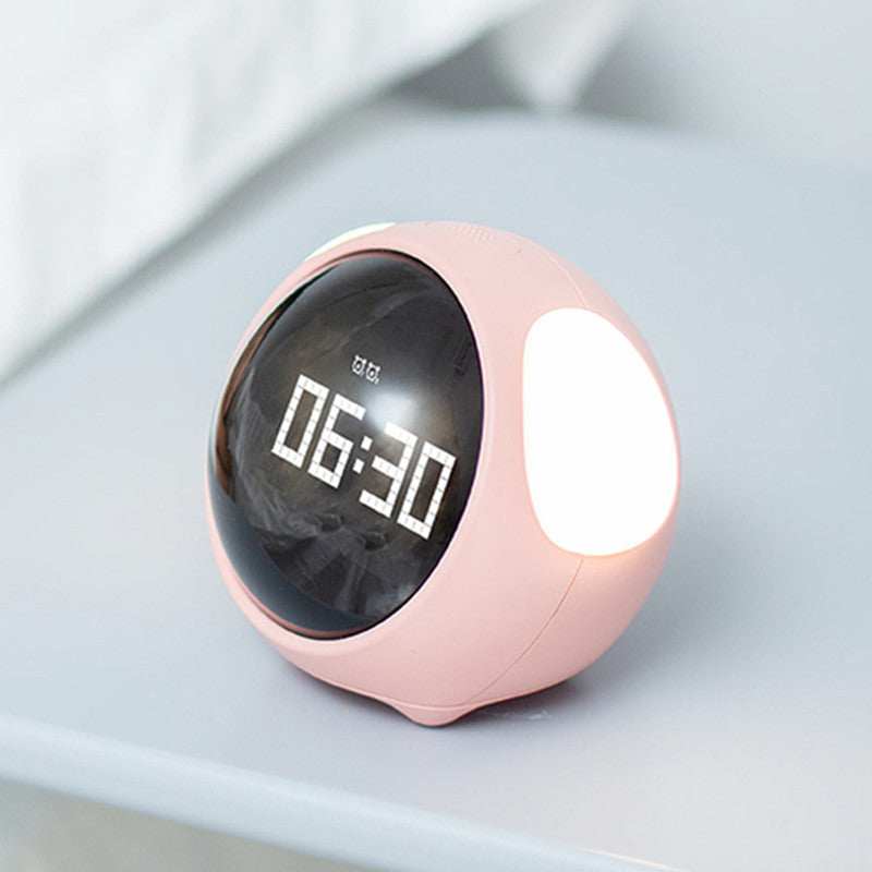 Alarm-Clock Wake-Up-Light Pixel Expression Home-Decoration Digital Electronic Cute Multi-Function - TrendBug
