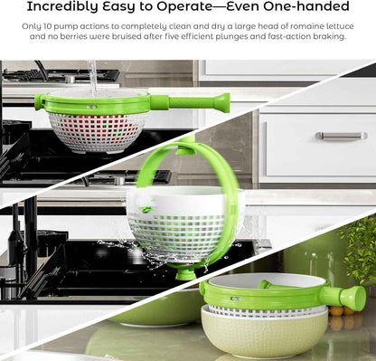 Spinning and Straining Colander